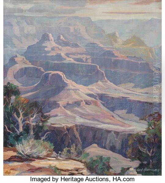 The Grand Canyon Oil Painting by Carl Hoerman