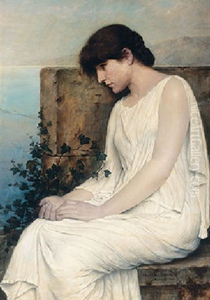 Sehnsucht Oil Painting by George Von Hoesslin