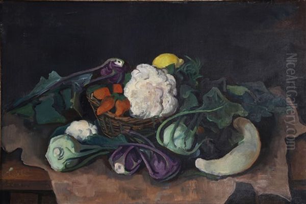 Prospekt Fra De Ostrigske Alper Med Udsigt Til Byen Maria Zell Oil Painting by Karl Hofer