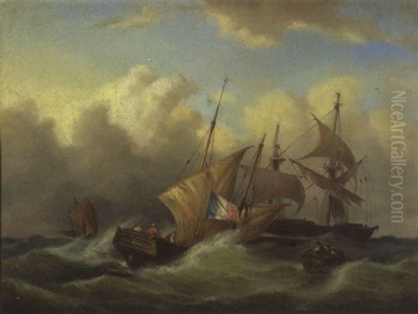 Marine Oil Painting by Enrico Hohenberger