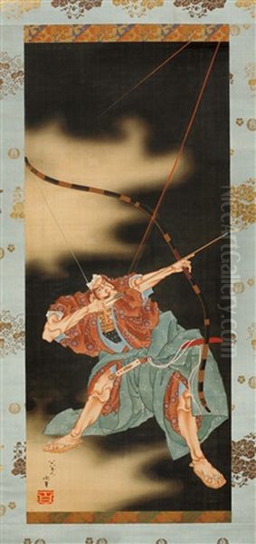 Untitled Oil Painting by Katsushika Hokusai