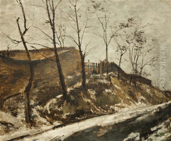 Peripherie Oil Painting by Karel Holan