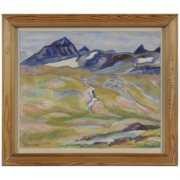 Landscape Oil Painting by Kristen Holbo