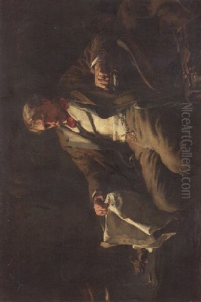 Absconded Oil Painting by Frank Holl
