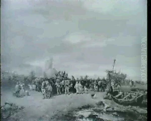 After The Storm Oil Painting by James Holland