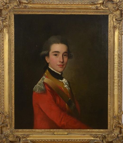 Portrait Of James A. Kirkpatrick Oil Painting by Nathaniel Hone