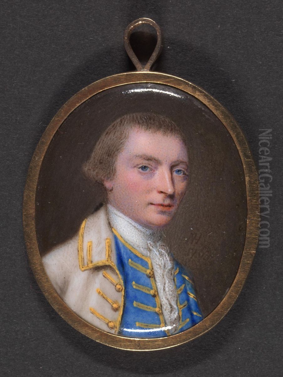 Portrait Of A Gentleman Oil Painting by Nathaniel Hone