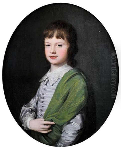 Portrait Of Hugo Meynell Oil Painting by Nathaniel Hone