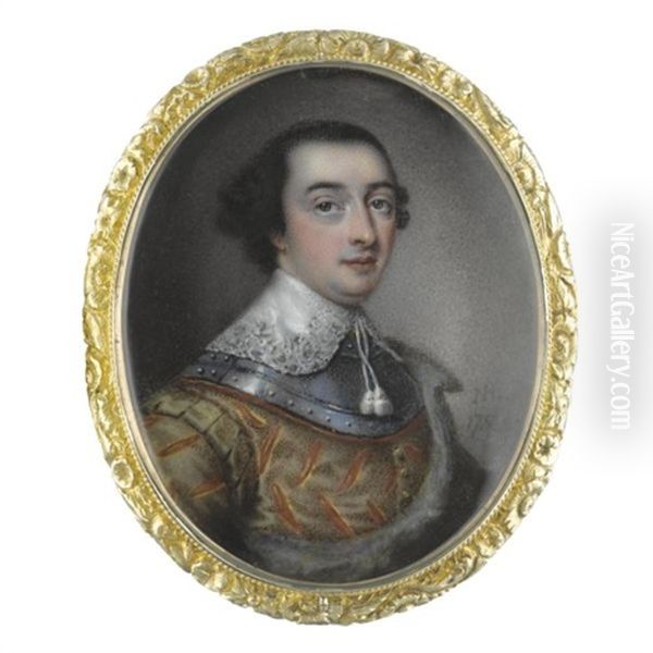 Portrait Of A Gentleman Oil Painting by Nathaniel Hone