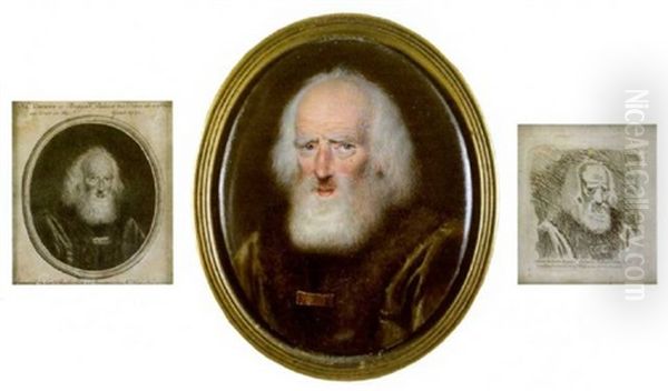 Portrait Of James Turner Oil Painting by Nathaniel Hone