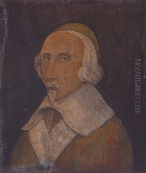 Cardinal Richelieu Oil Painting by Nathaniel Hone