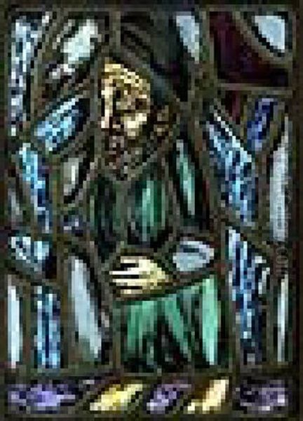 St. Francis Oil Painting by Evie Sydney Hone