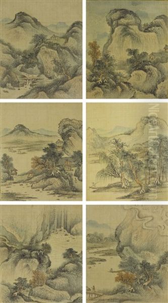 Landscapes Oil Painting by  Hong Wu