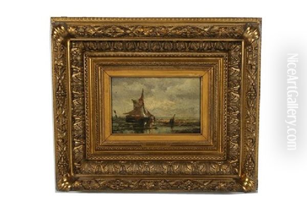 Untitled Oil Painting by Robert B. Hopkin