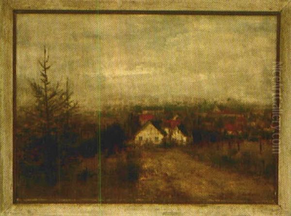 Weg Nach Fleckenberg Oil Painting by Josef Horn