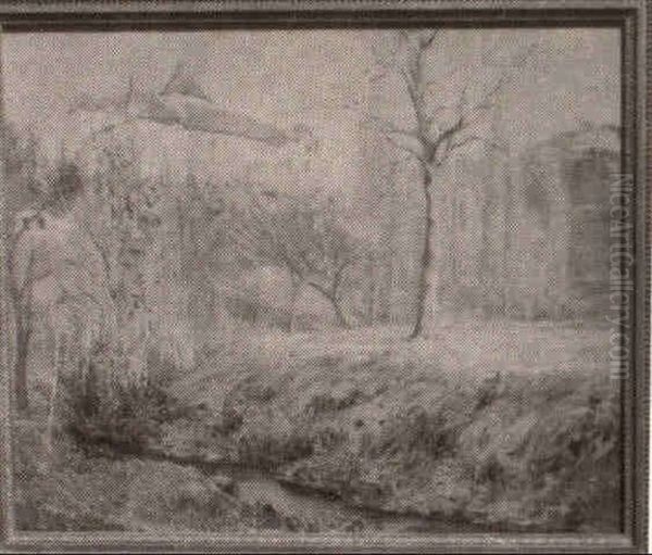 Chateau De Blonay Oil Painting by William Samuel Horton