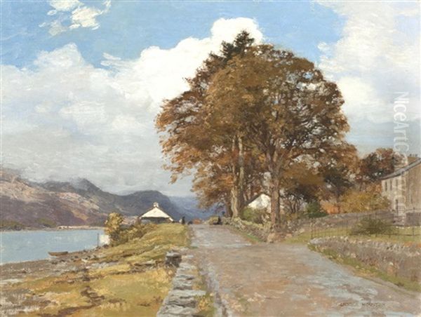 Broken Weather, Cairndow Oil Painting by George Houston