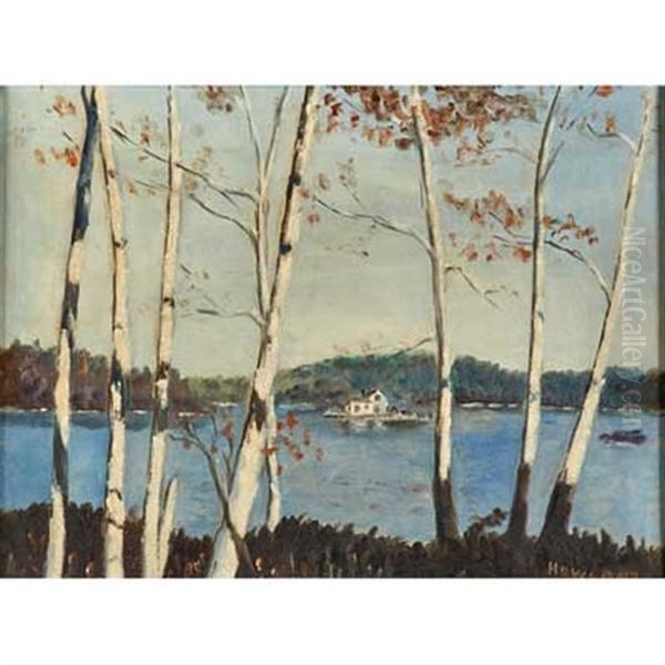 Untitled Oil Painting by Alfred Cornelius Howland