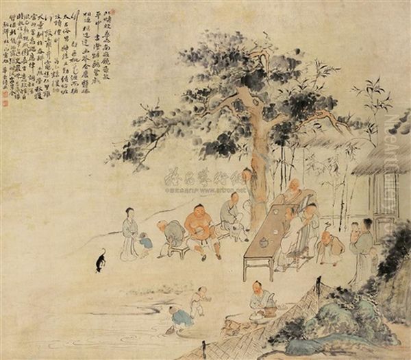 Landscape Oil Painting by Hua Yan