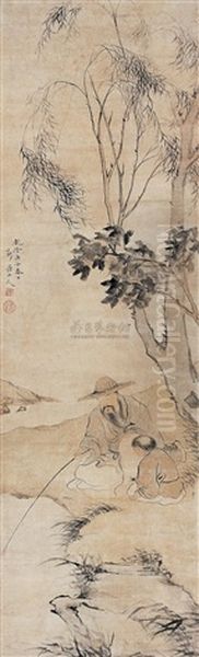 Figure Oil Painting by Hua Yan