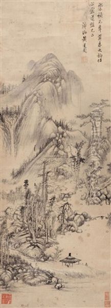 Untitled Oil Painting by Huang Daozhou