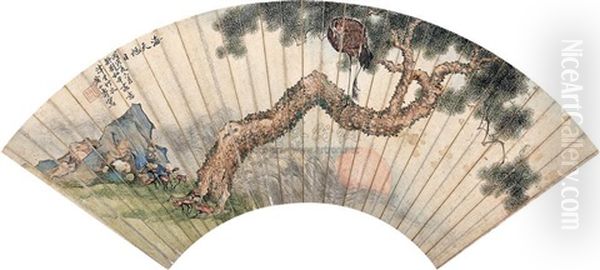 Scenery Oil Painting by Huang Shanshou