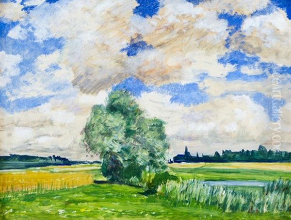 Vysoke Nebe Oil Painting by Antonin Hudecek