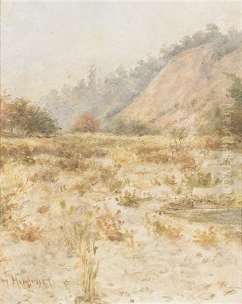 Russian River Bed On Road To Vichy Springs Oil Painting by Grace Carpenter Hudson