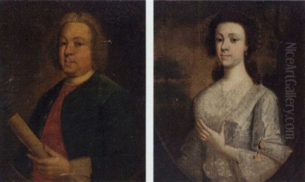 Portrait Of Isaac Dawson Of Ashby-de-la-zouch Oil Painting by Thomas Hudson