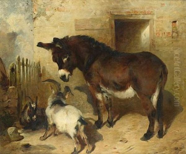 The Stoic Oil Painting by William Huggins