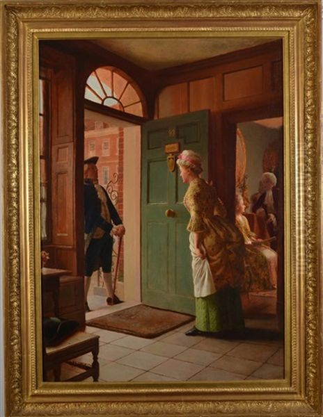 The Rival Oil Painting by Edward Hughes