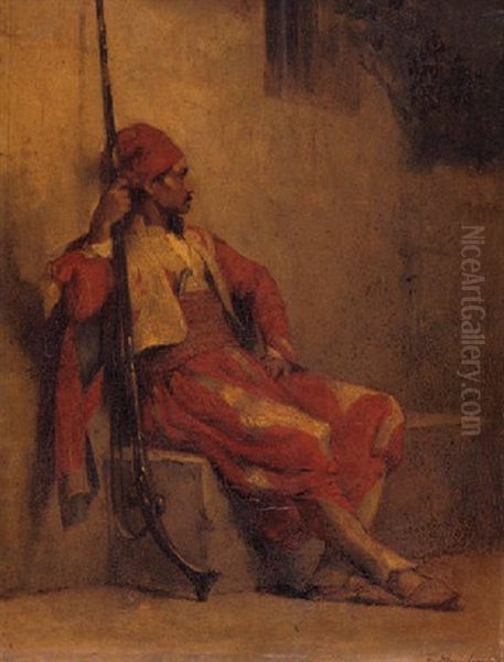 The Soldier Oil Painting by Ferdinand Humbert