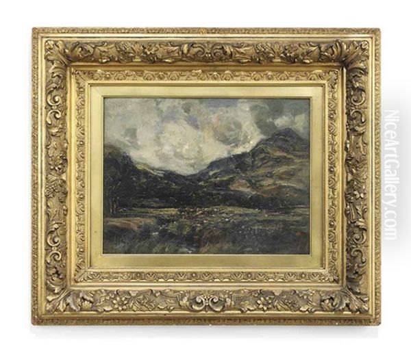 In The Highlands Oil Painting by Mason Hunter