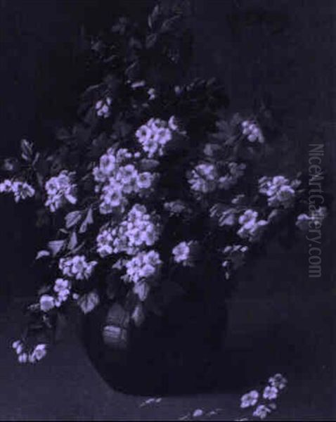 Roter Hagedorn & Weiser Hagedorn Oil Painting by Karl Ferdinand Huerten