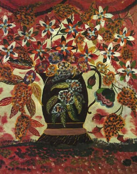 Nature Morte Oil Painting by Hector Hyppolite