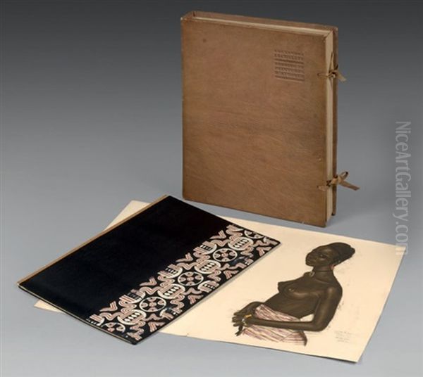 Dessins Et Peintures D'afrique Oil Painting by Alexander Evgenevich Iacovleff