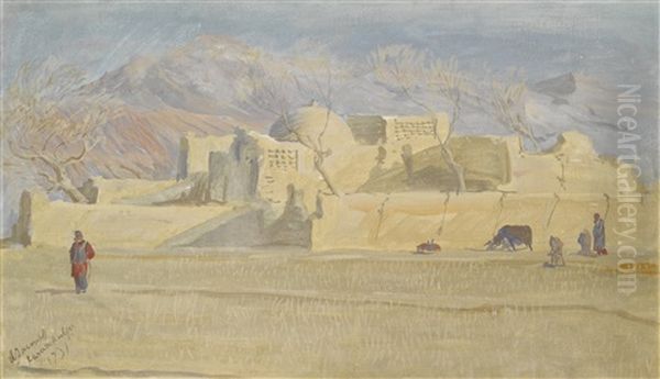 Kara-khodja Oil Painting by Alexander Evgenevich Iacovleff