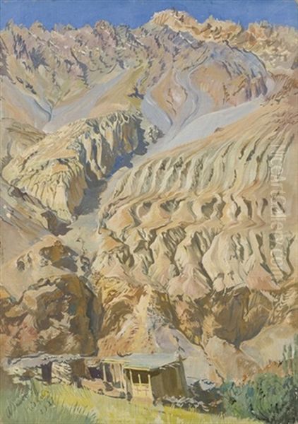 Misgar Oil Painting by Alexander Evgenevich Iacovleff