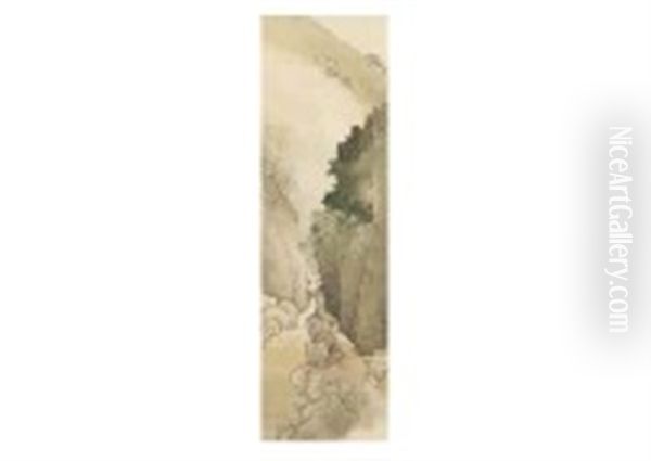 Streams Oil Painting by Shuho Ikegami