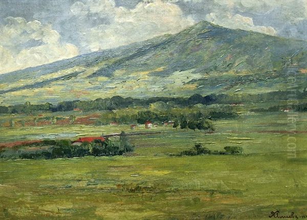 Near Sofia Oil Painting by Haralampi Iliev