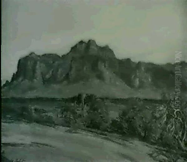 Monument Valley Oil Painting by Joseph A. Imhof