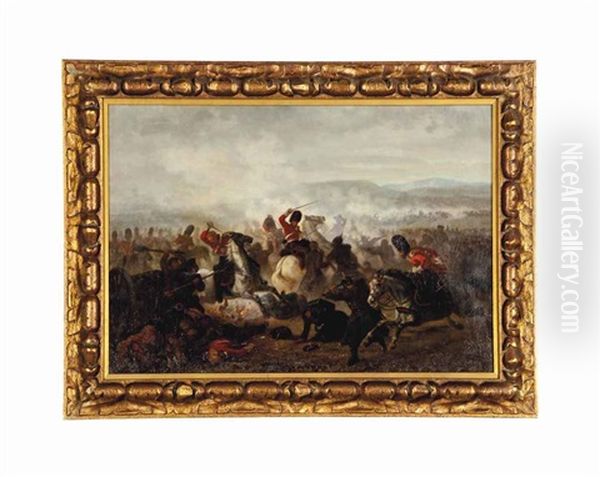 Troubles Des Pays Bas, 1580 Oil Painting by A. Jules Van Imschoot