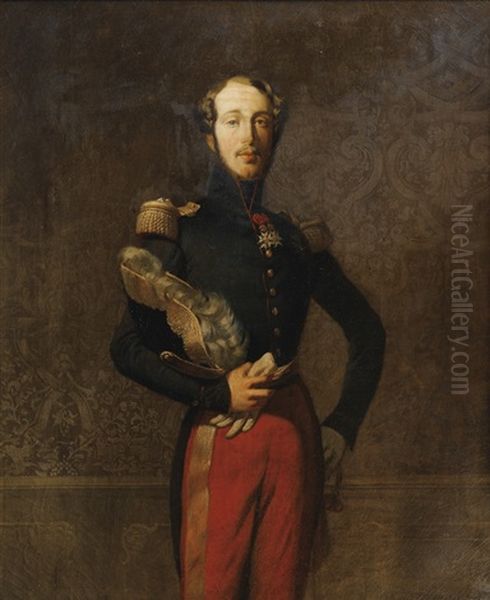 Le Duc D'orleans Oil Painting by Jean Auguste Dominique Ingres