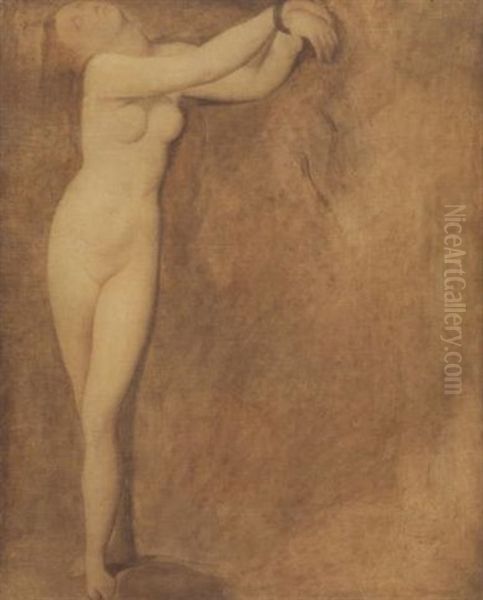 Angelique Oil Painting by Jean Auguste Dominique Ingres