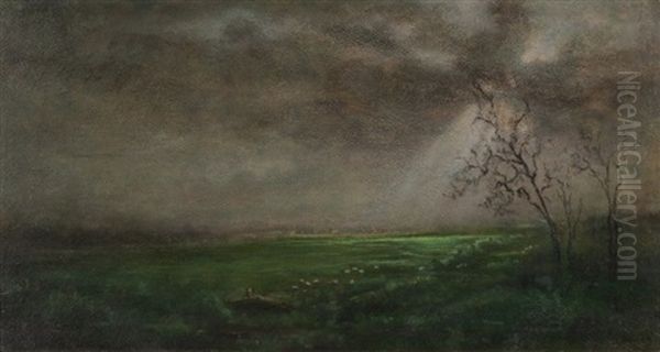The Watch, 1926 Oil Painting by George Inness Jnr.
