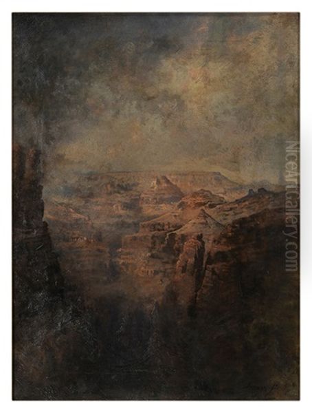 The Grand Canyon Oil Painting by George Inness Jnr.