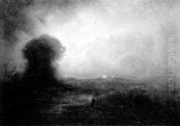 After The Storm Oil Painting by George Inness Jnr.