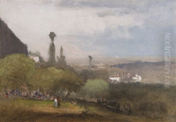 The Hunt Oil Painting by George Inness