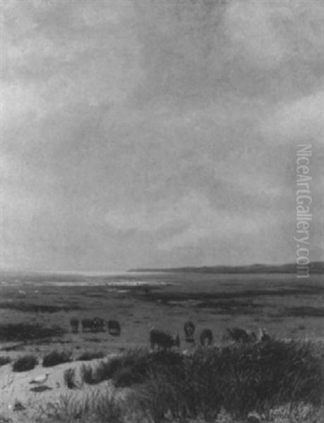 Am Ostseestrand Oil Painting by Carl Irmer