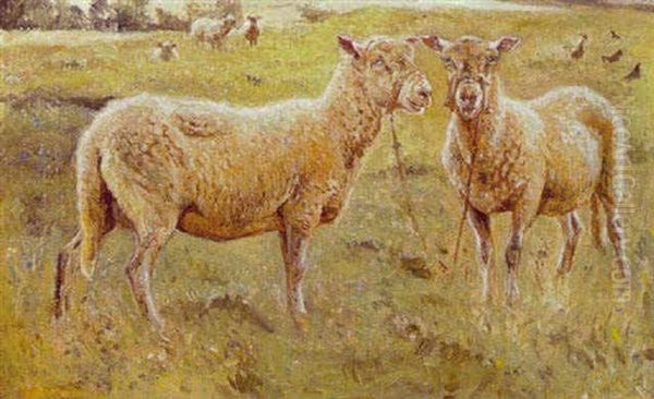 To Far Oil Painting by Valdemar Irminger